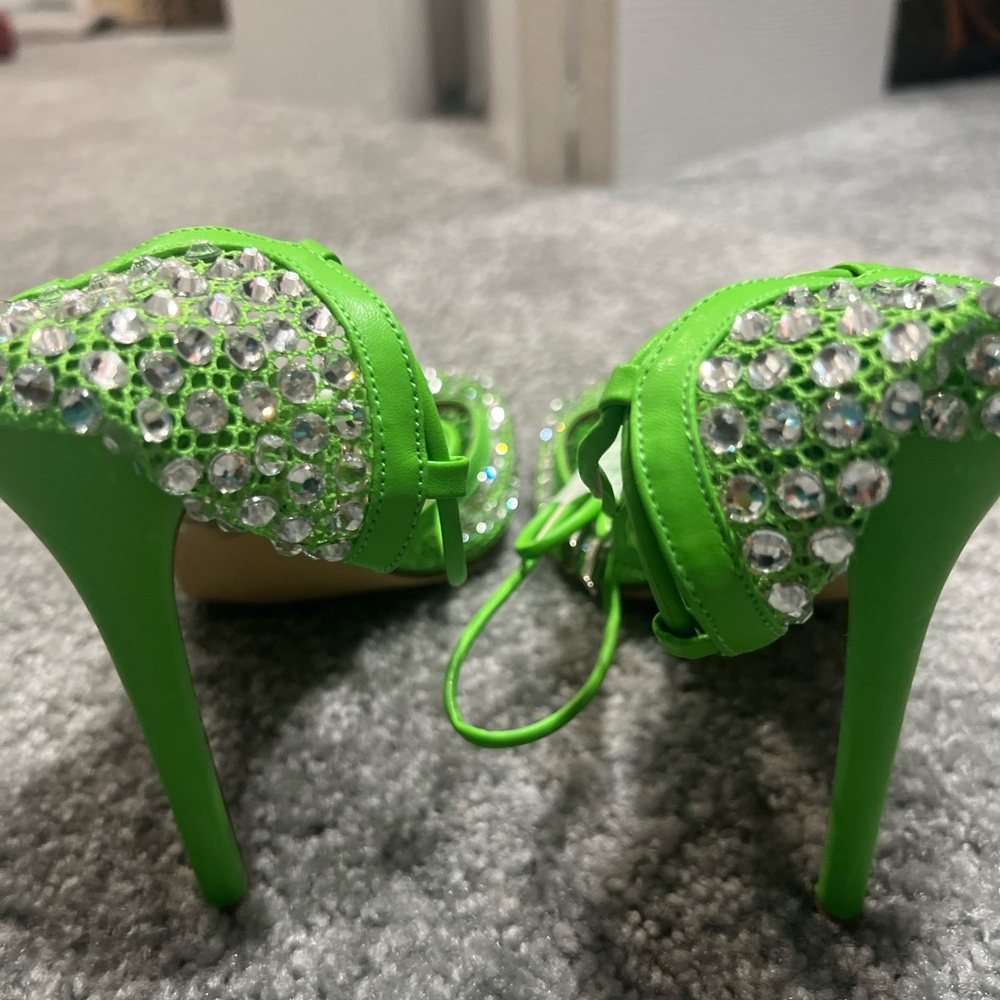 Green heels